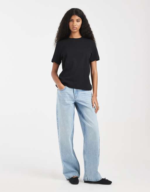 New Look - T-shirt premium nera, 3 di 4