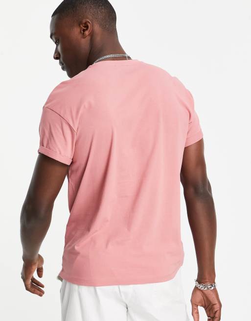 new look pink t shirt