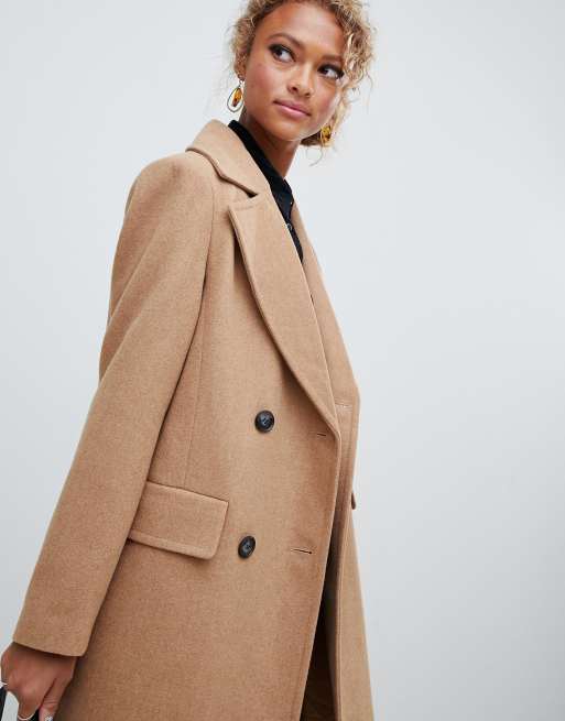 Tan store tailored coat