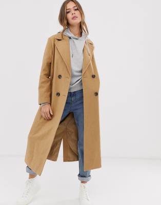 tailored maxi coat