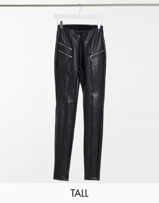 New Look Tall TALL WET LOOK - LEGGINGS - TROUSERS - Leggings