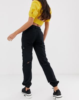 new look cargo joggers