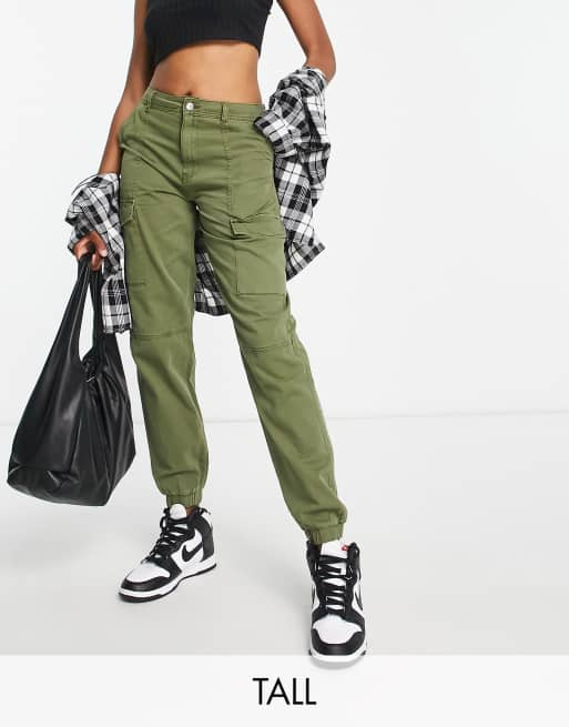 Look pantalon kaki cheap femme