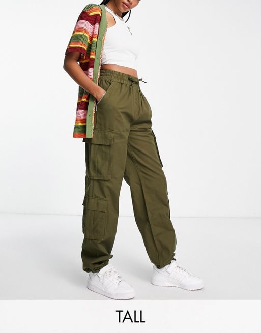 Cotton On cargo pants in dark green