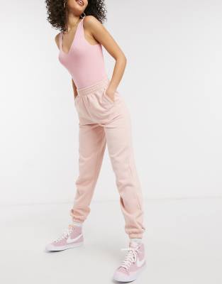 tall pink joggers