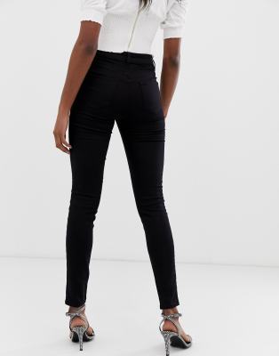 black disco jeans