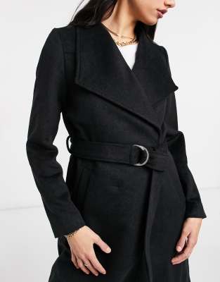 new look wrap coat