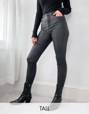 new look leather skinny jeans