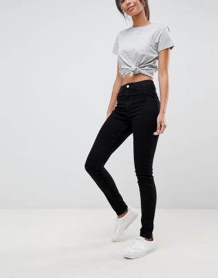 new look hallie black jeans
