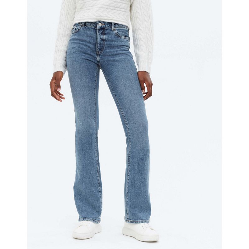 New Look Tall - Jeans a zampa blu medio