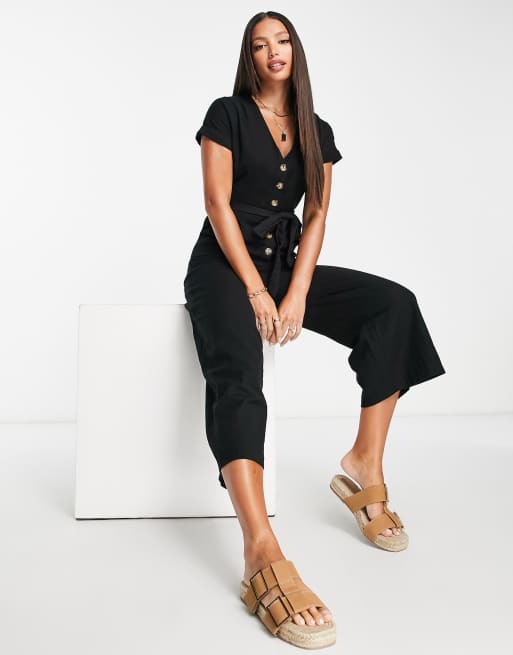 New Look Tall jumpsuit in black