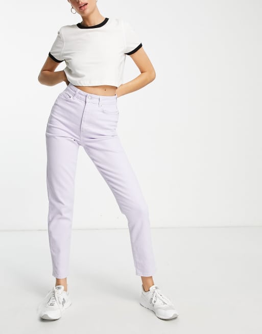 Light purple sale mom jeans