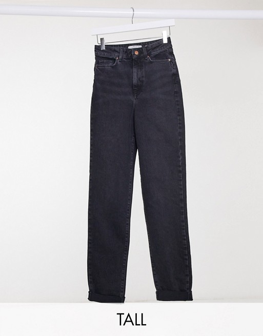 New Look Tall mom jeans in black
