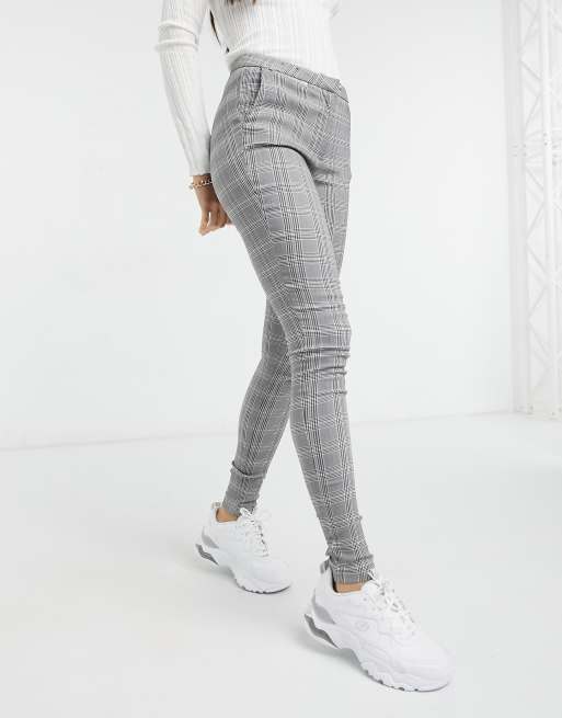 Pantalon à outlet carreaux femme