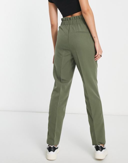 Tall Paperbag Waist Belted Pants