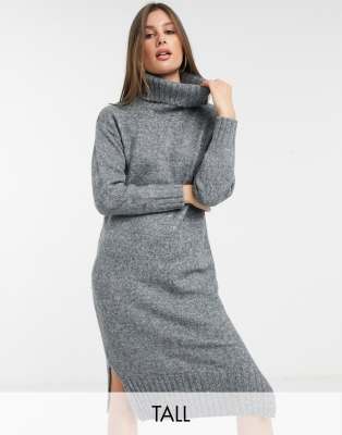 roll neck under dress