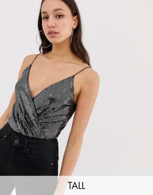 new look sequin bodysuit