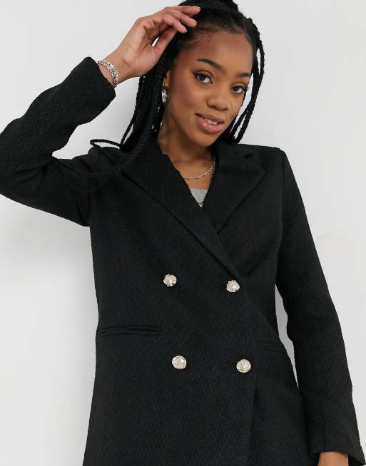 New look hotsell black blazer jacket