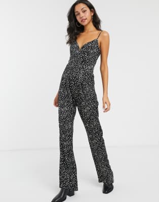 new look polka dot jumpsuit