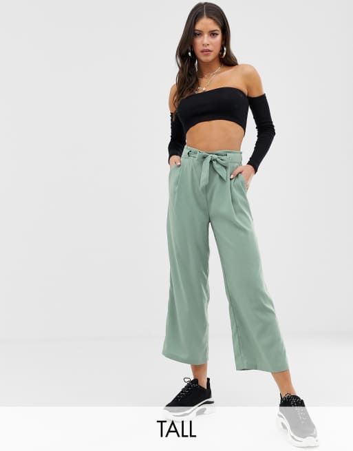 Tall on sale cropped trousers