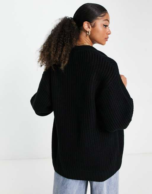 New Look Tall - Vest met ballonmouwen in zwart, 3 van 4