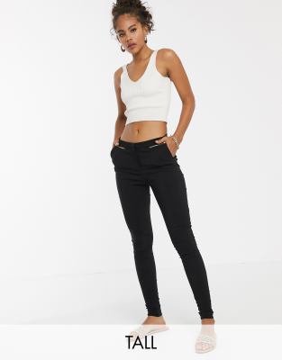 long slim leg trousers