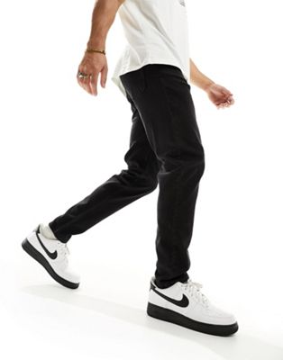 New Look tapered jeans in black
