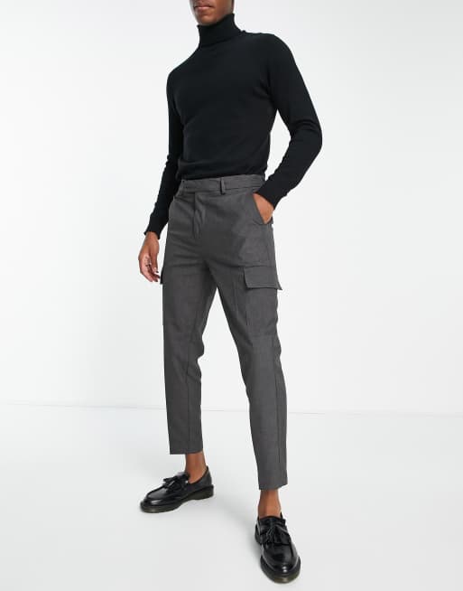 Nunez Relaxed Cargo Pants - Grey