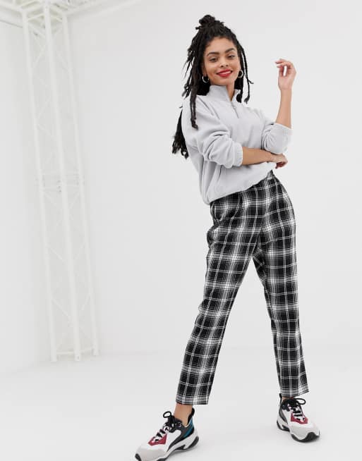 New look 2025 tartan trousers