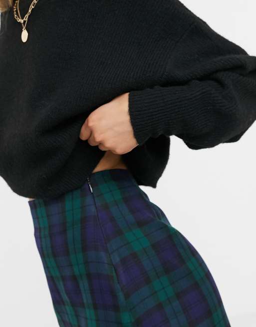 Jupe shop tartan vert