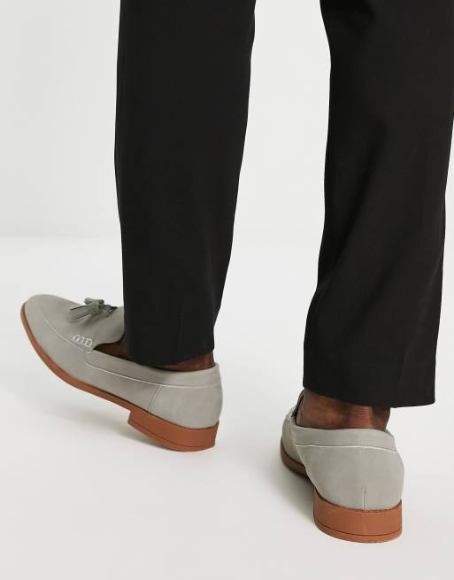 New look deals grey loafers