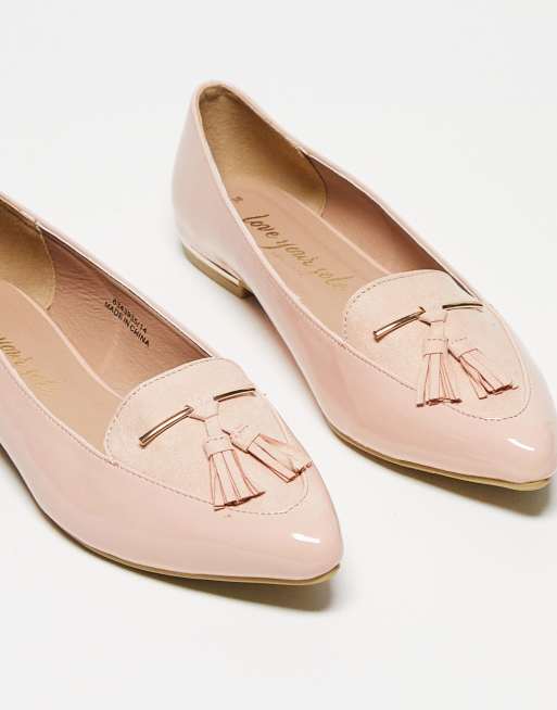 New look sale pink loafers