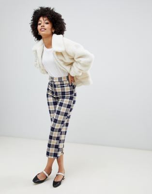 new look white teddy jacket