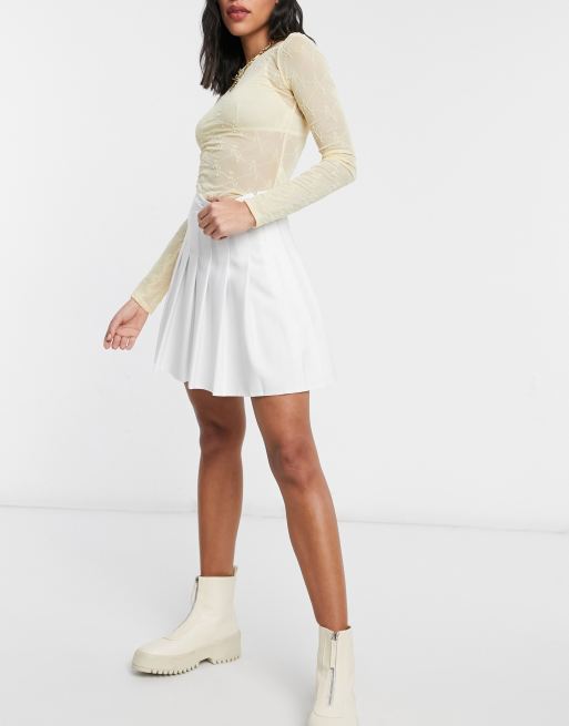 New Look - Tennisrok in wit