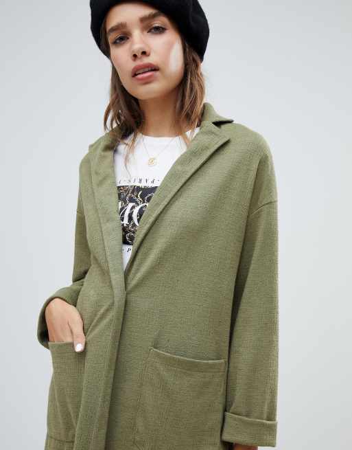 New look 2025 textured duster coat