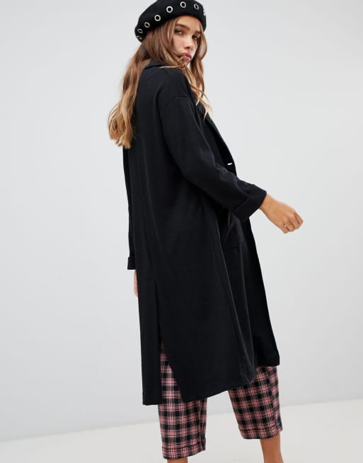 New Look Textured Duster Coat