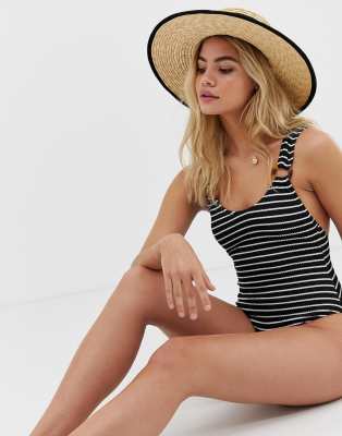 new look black swimsuit