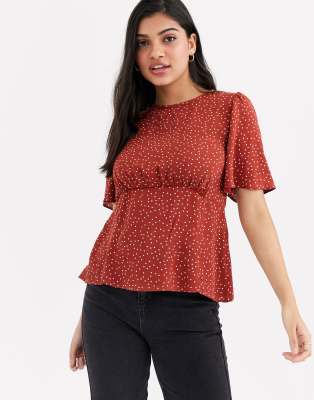 new look smock top