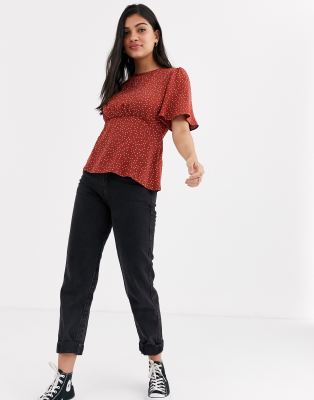 new look smock top
