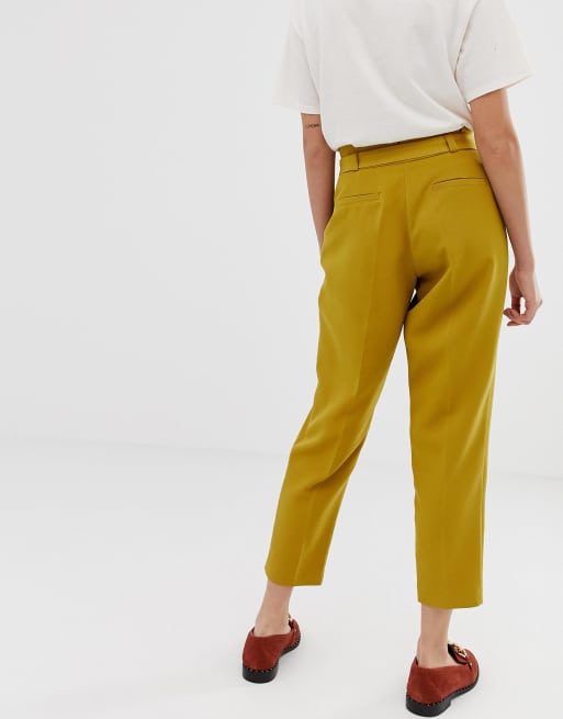 New look 2024 yellow trousers