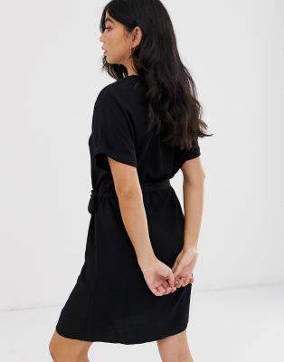 tie waist tunic dress