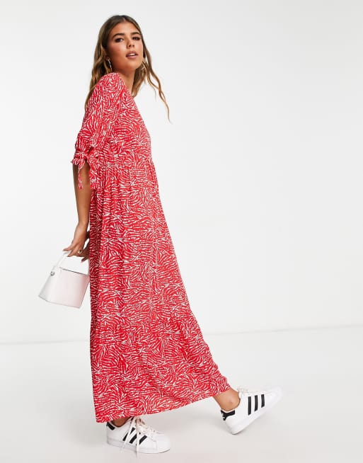 tiered midi dress pattern