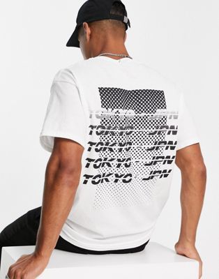 New Look Tokyo t-shirt in white