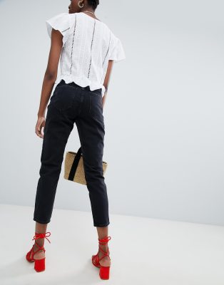 new look tori jeans black