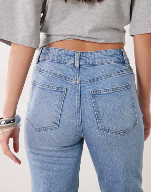 New Look – Tori – Niebieskie jeansy mom fit, 5 z 5