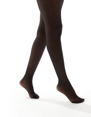 New Look - Transparente, matte Strumpfhosen in Schwarz, 15 Denier, 3er-Pack
