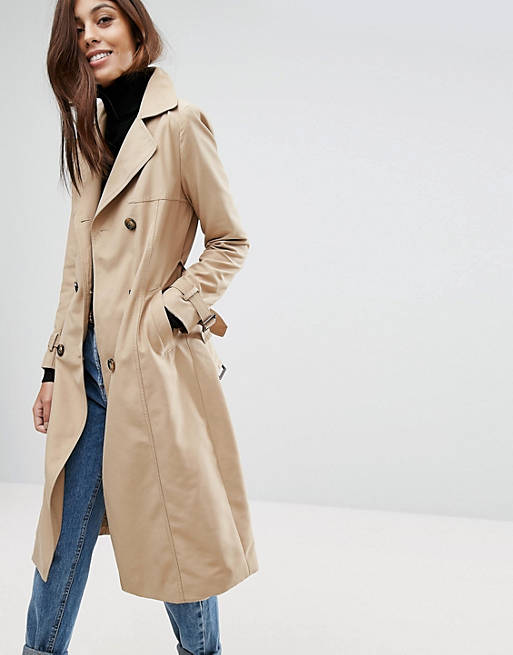 New Look - Trench croisé
