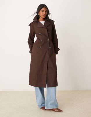 New Look - Trenchcoat in Braun