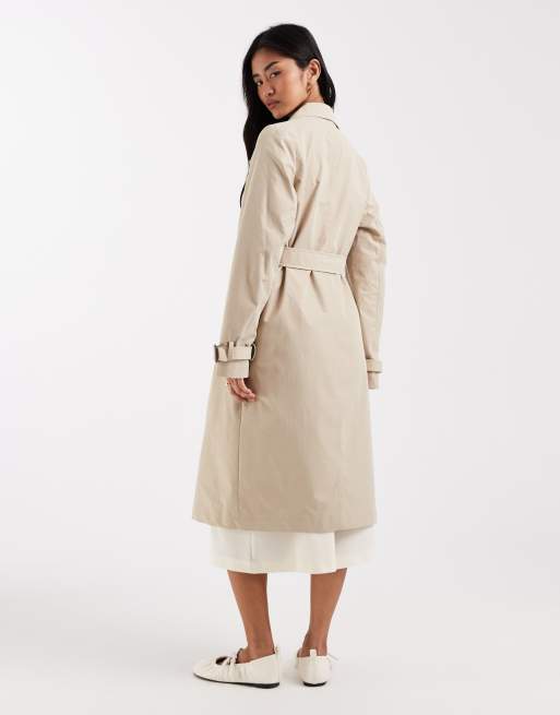 New Look - Trenchcoat in stone, 3 van 4