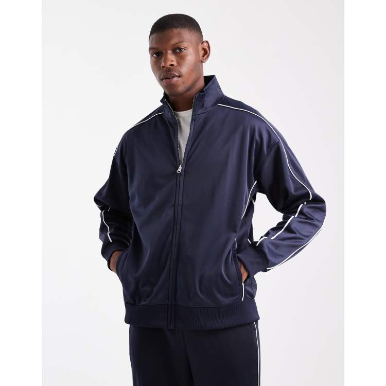 トップス SATUR TRACK ZIP-UP JACKET CLASSIC NAVY 209526255-1-41navy?$n_750w$&